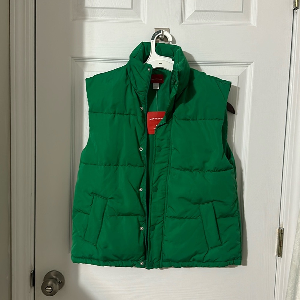 Extra small women’s vest target green